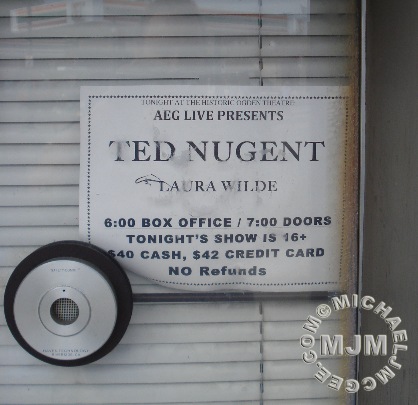 Ted Nugent / michaeljmcgee.com